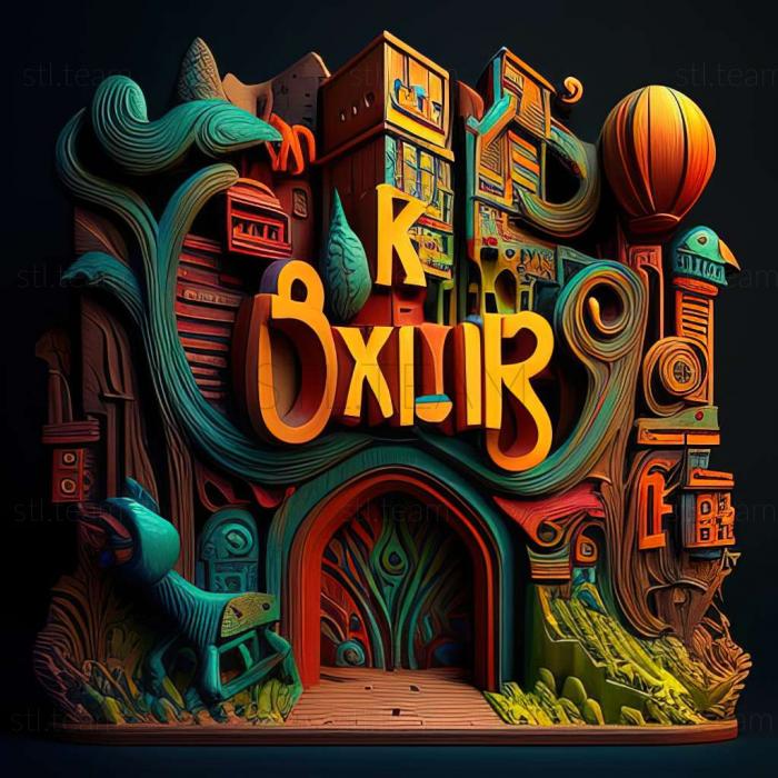 3D model The LaTinker City of Colors game (STL)